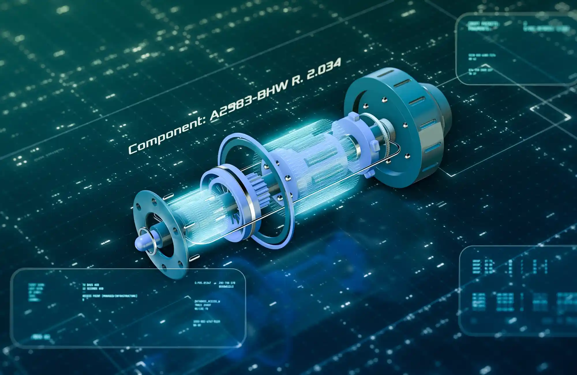 CAD futuristic interface computer aided design